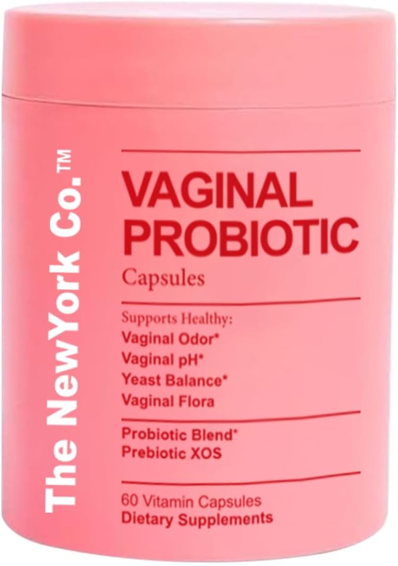 Vaginal Probiotic Supplement by The NewYork Co. for Women's Health - Promotes Balance and Wellness