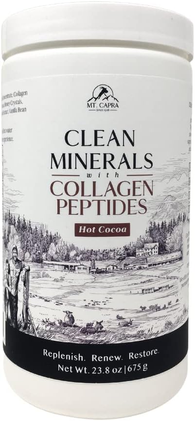 Vanilla Goat Whey Protein with Collagen and Clean Minerals for Hot Cocoa Lovers - Mt. Capra