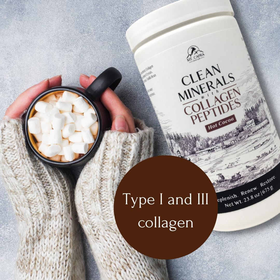 Vanilla Goat Whey Protein with Collagen and Clean Minerals for Hot Cocoa Lovers - Mt. Capra