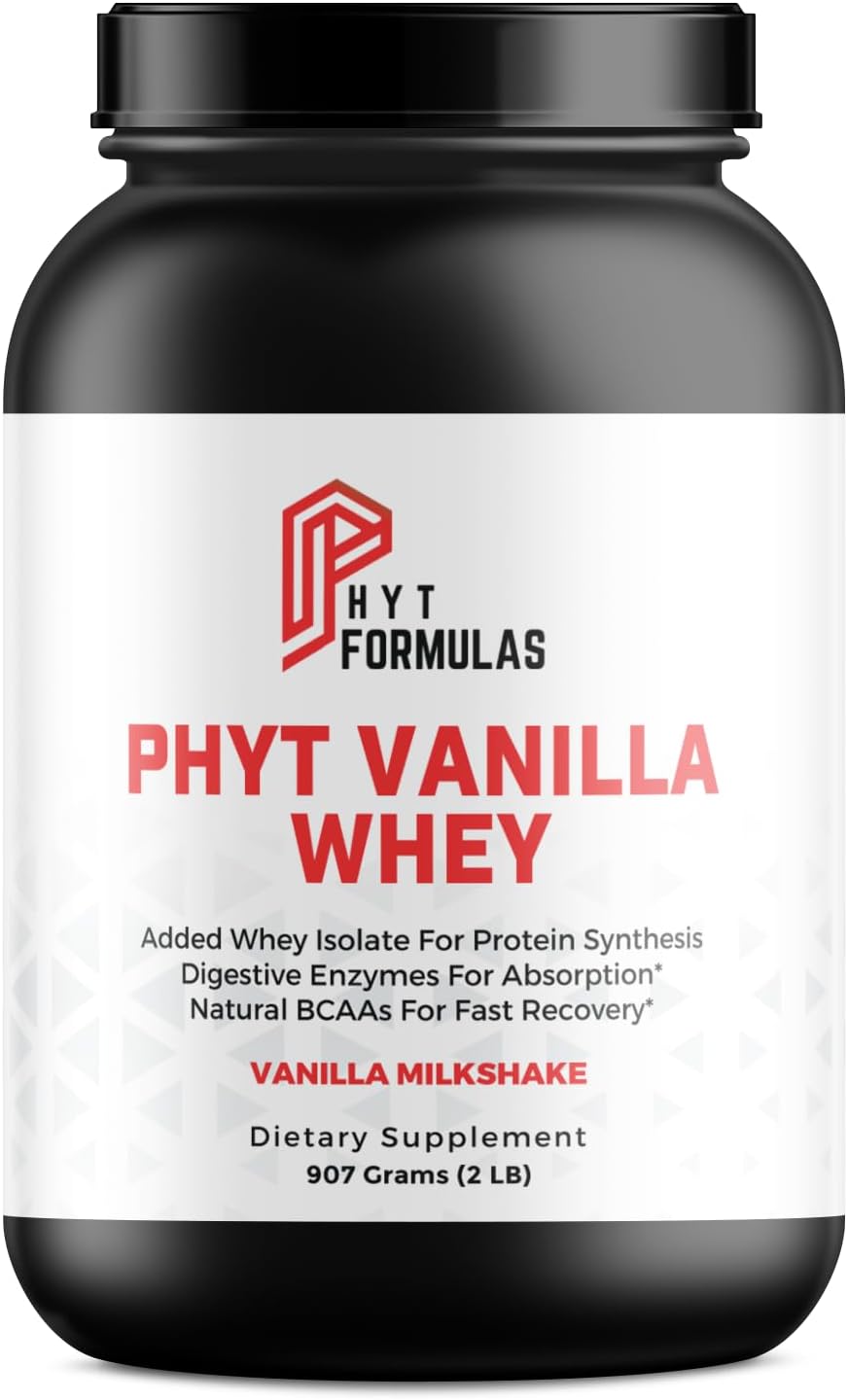 Vanilla Milkshake WHEY Protein by Phyt Formulas - High-Quality Protein Supplement