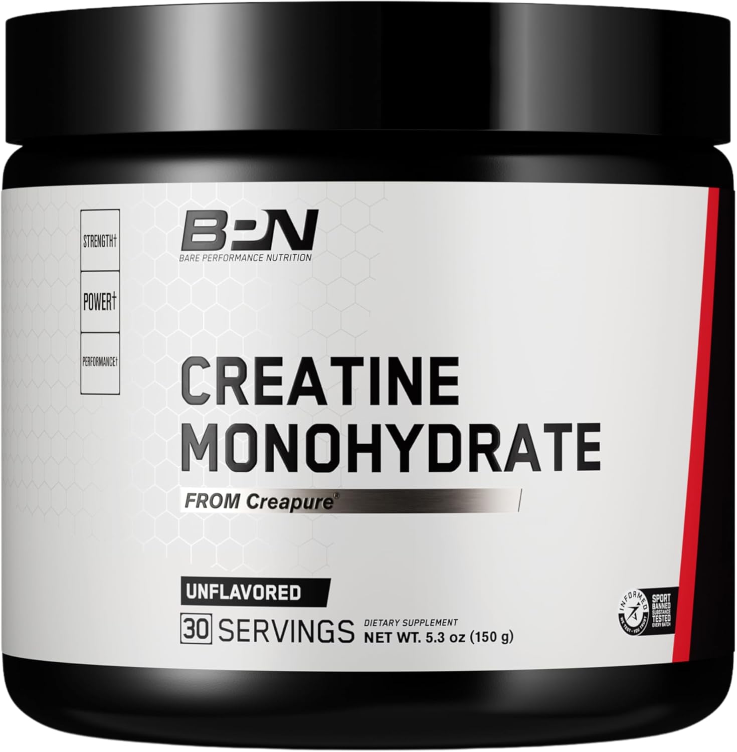 Vanilla Protein Powder & Creatine Monohydrate Bundle by BARE PERFORMANCE NUTRITION BPN
