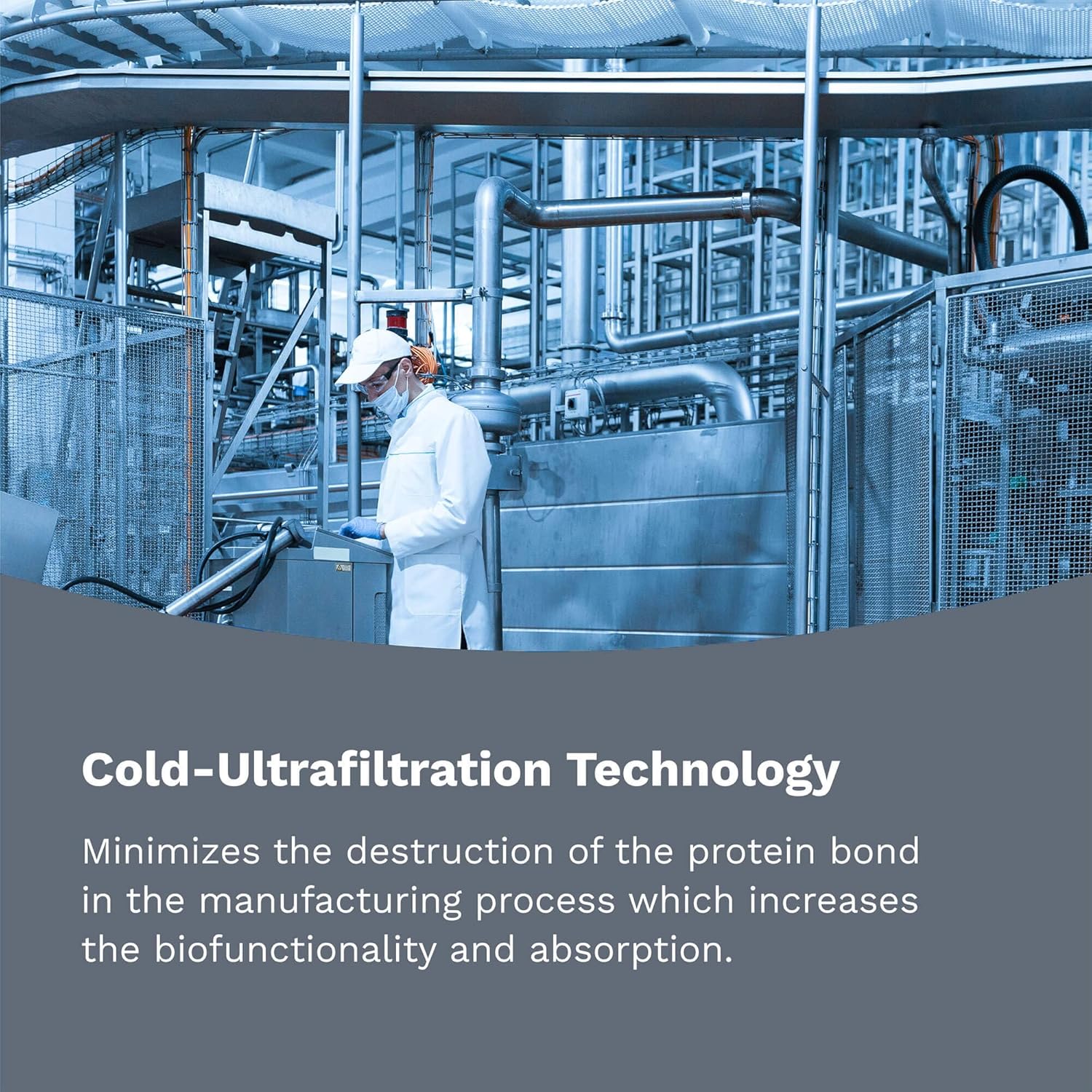 Vanilla Whey Protein Complex Powder with Glutamine - Hi-Health Udder Bliss (2lb)