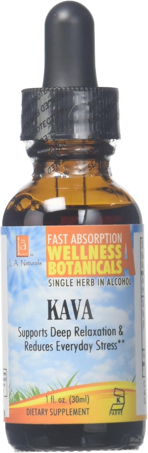 Vanuatu Imported L A Naturals Kava - 0.02 Pound Bottle