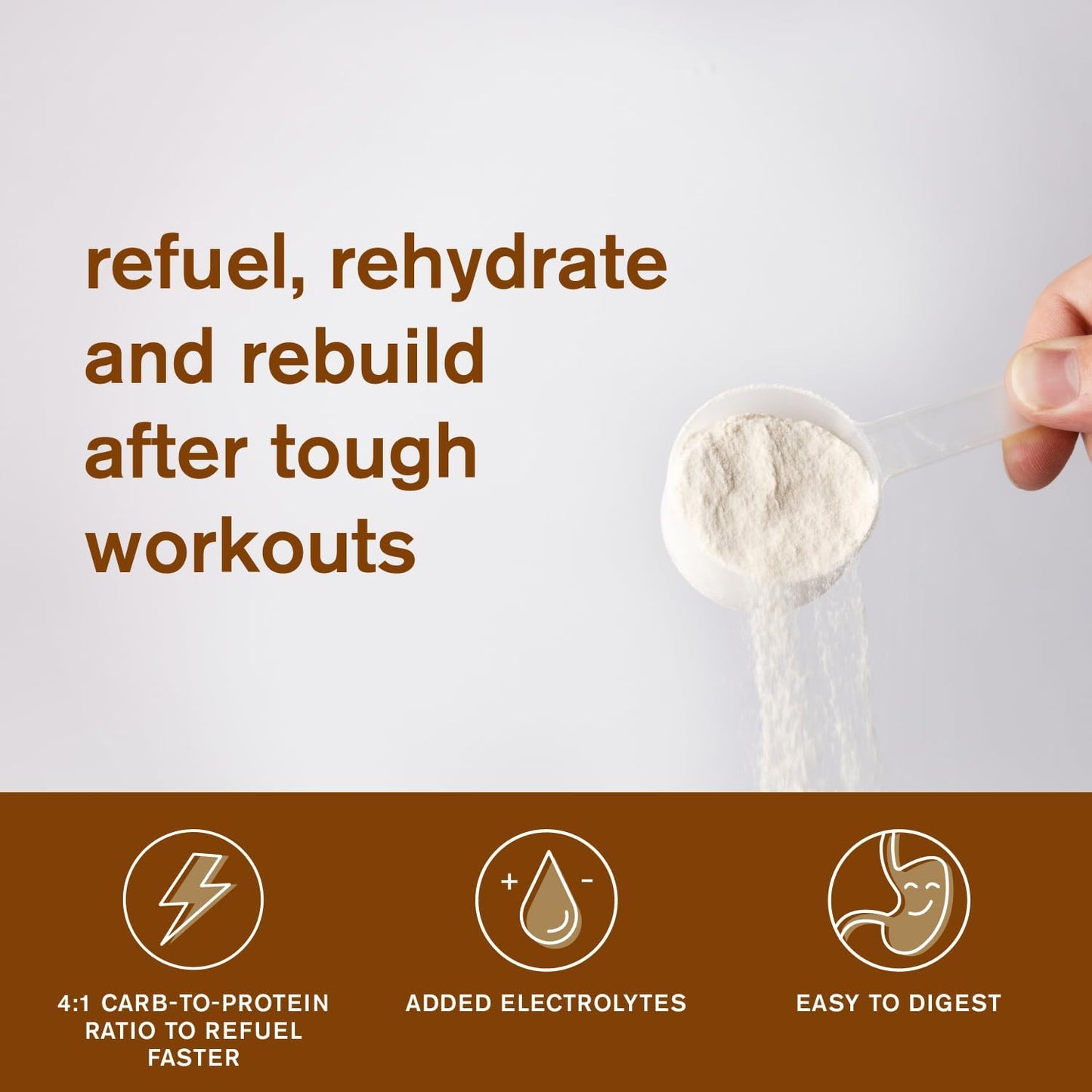 Vegan Oat Milk Latte Recovery Drink Mix with Plant Protein, Probiotics, and Caffeine - Gluten Free & Non-GMO - 12 Servings