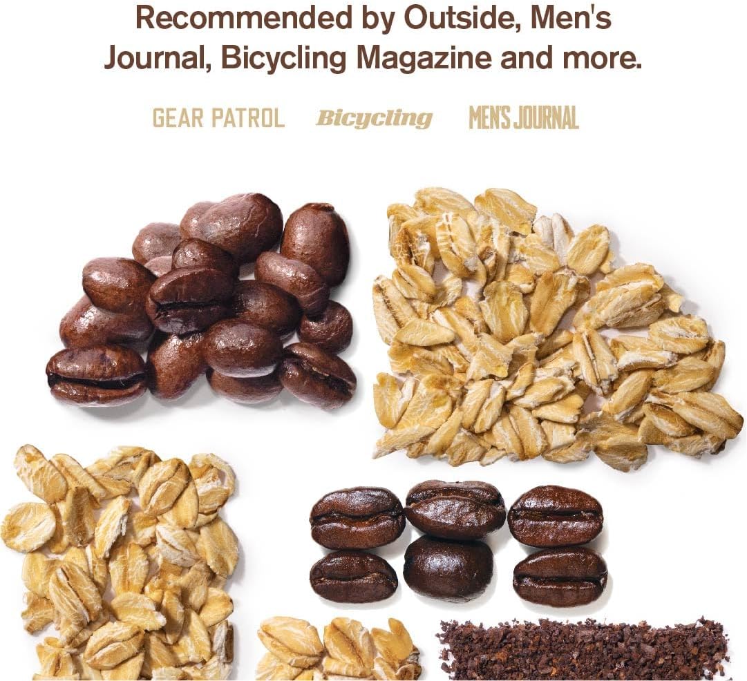 Vegan Oat Milk Latte Recovery Drink Mix with Plant Protein, Probiotics, and Caffeine - Gluten Free & Non-GMO - 12 Servings
