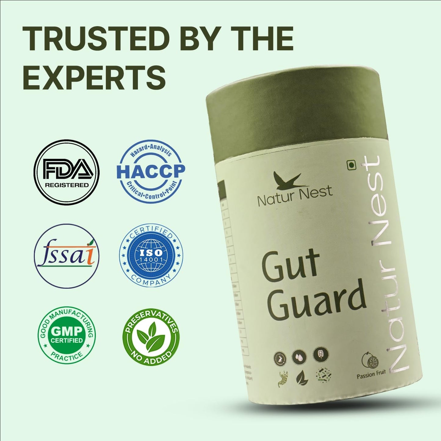 Vegan Probiotic Gut Guard Supplement for Long-Term Gut Health - 15 Sachets