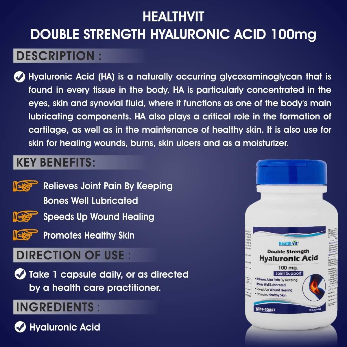 Vegan Vitamin B12, D, and Folic Acid Tablets for Bone, Dental, and Cognitive Health - 60 Count