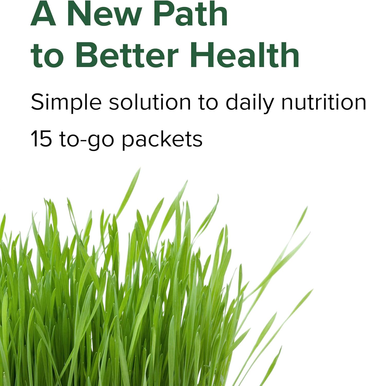 Vibrant Health Green Vibrance Packets - Vegan Superfood Powder, Travel-Friendly, 15 Packets, FFP