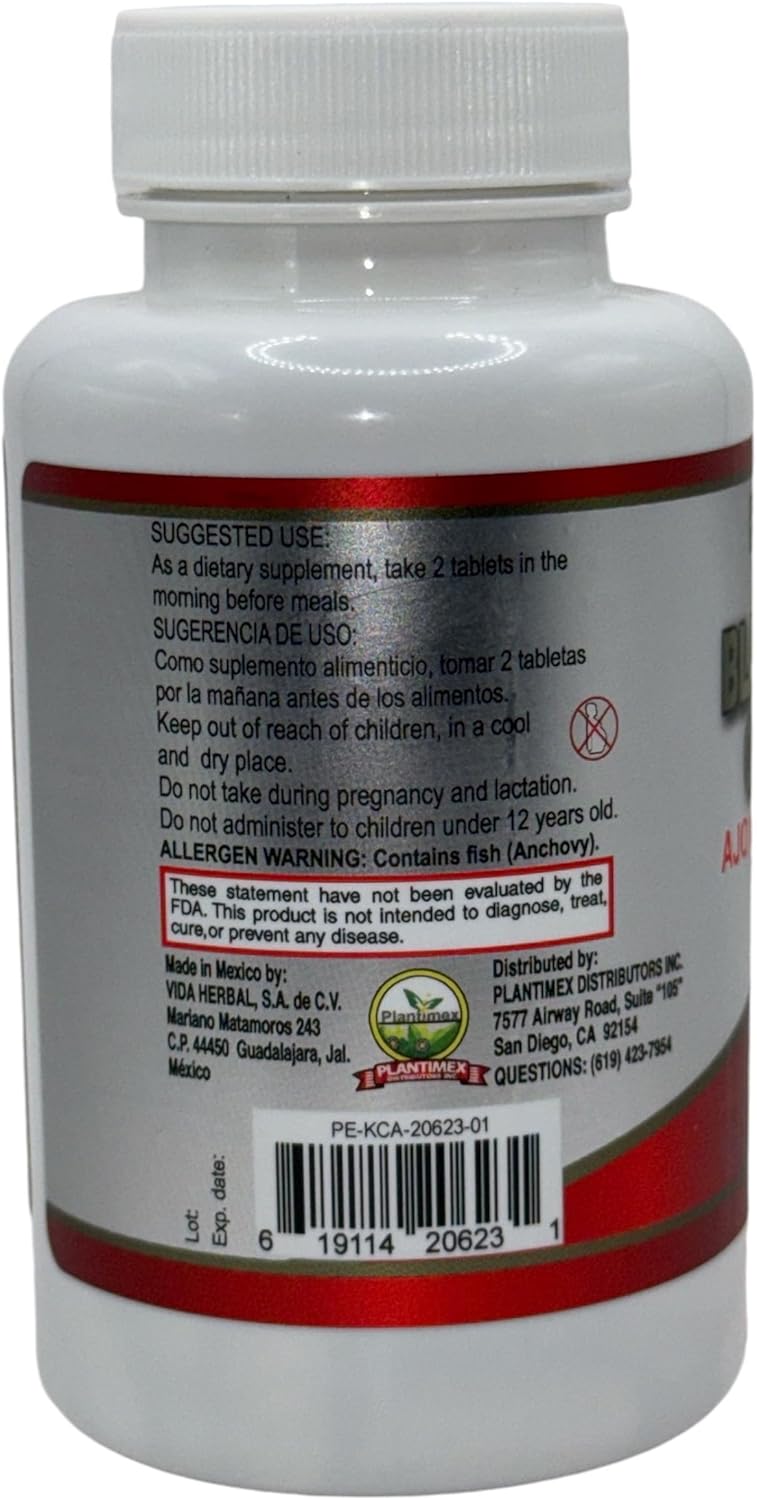 vidaherbal Black Garlic and Omega 3-6-9 Tablets - 90 Count (700mg) Dietary Supplement with AJO Negro