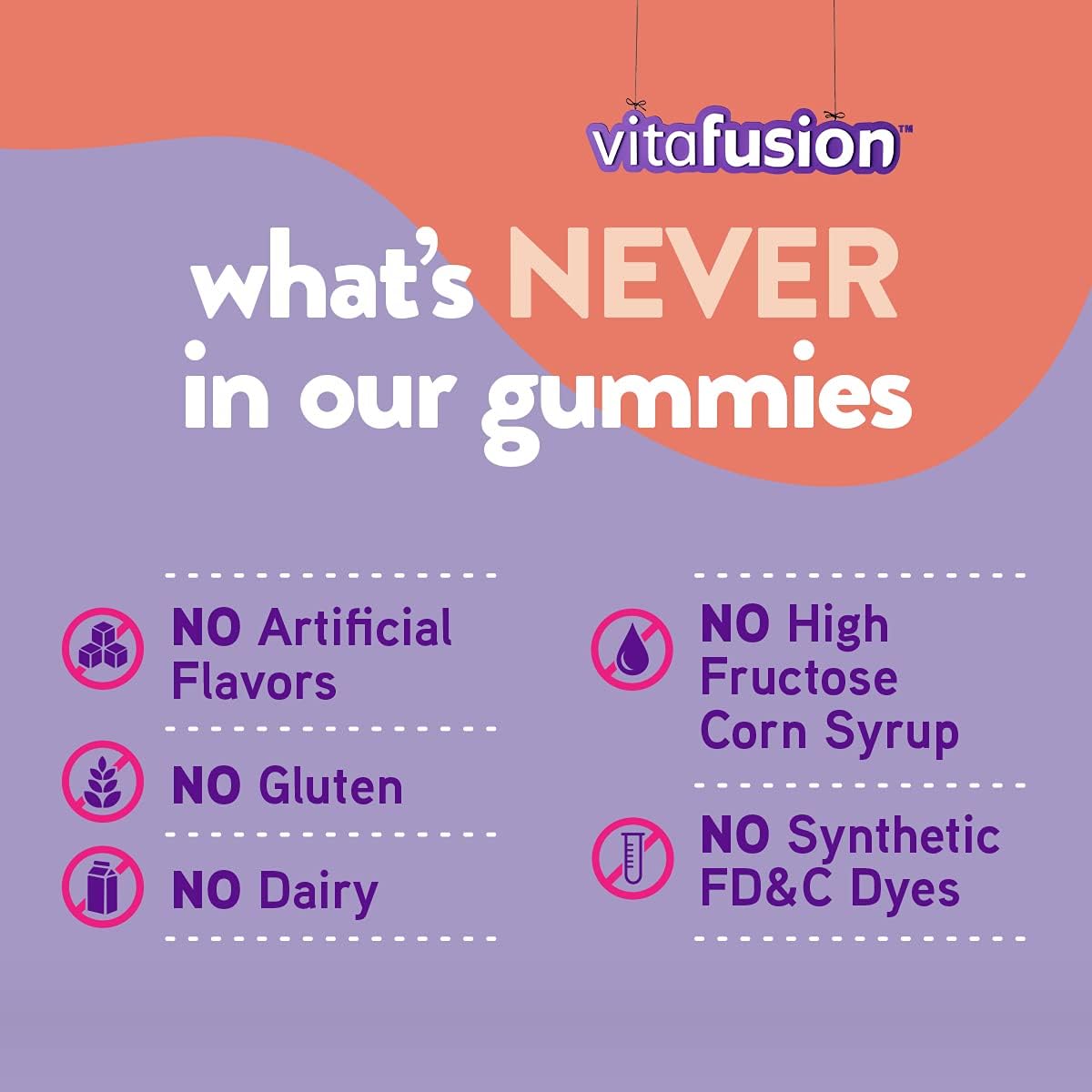 Vitafusion Fiber Well Fit Gummies - 5 Pack (90 Gummies) - High Fiber Supplement for Digestive Health and Weight Management