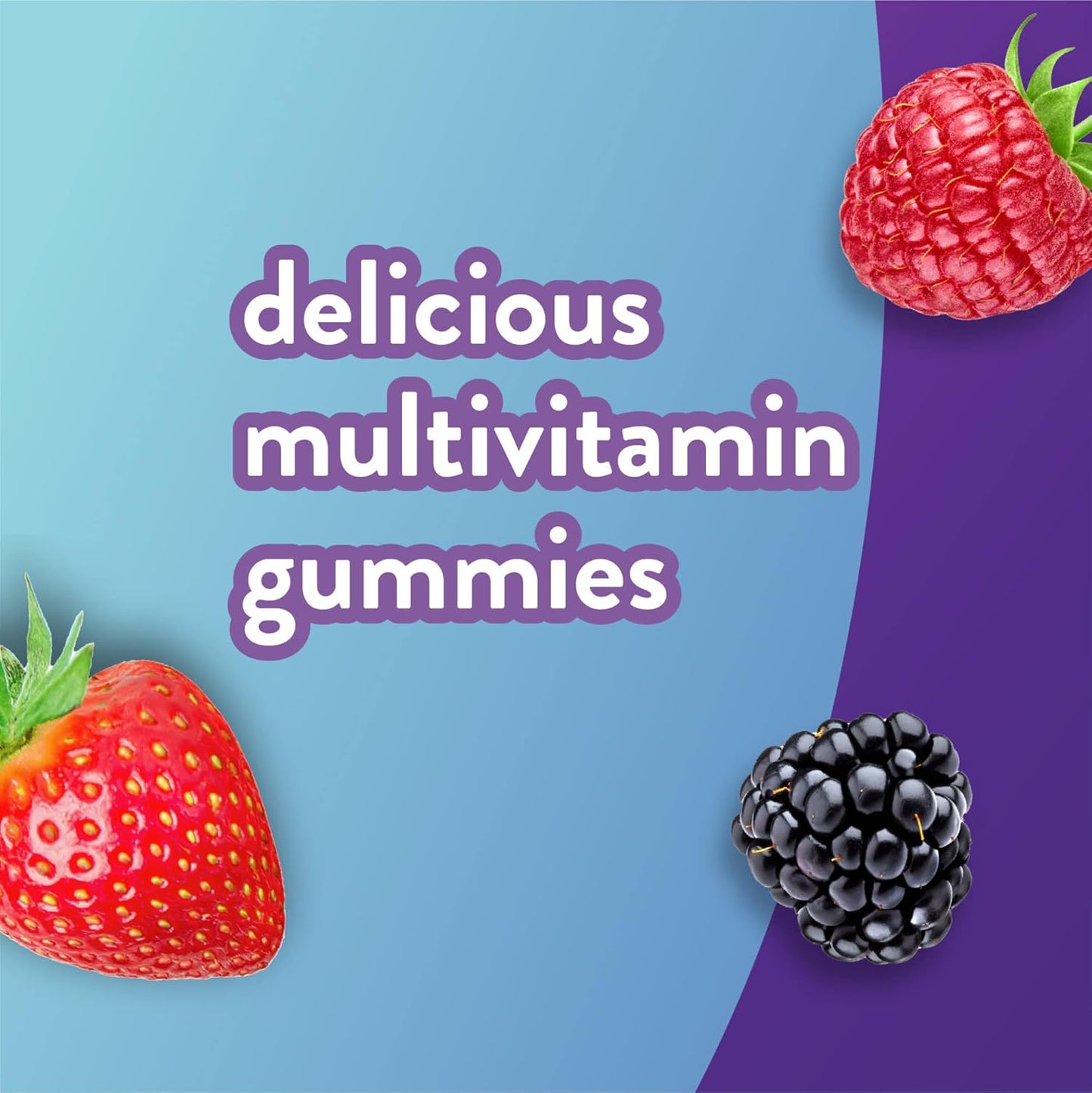 Vitafusion Men's Berry Flavored Gummy Vitamins with Extra Strength Vitamin B12 in Cherry Flavor