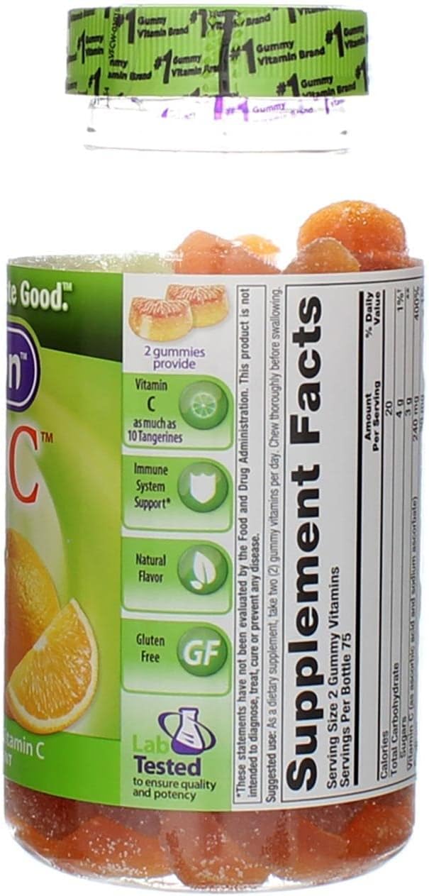 Vitafusion Power C Gummy Vitamins - Adult Formula (150 Count)
