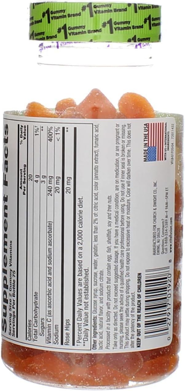 Vitafusion Power C Gummy Vitamins - Adult Formula (150 Count)