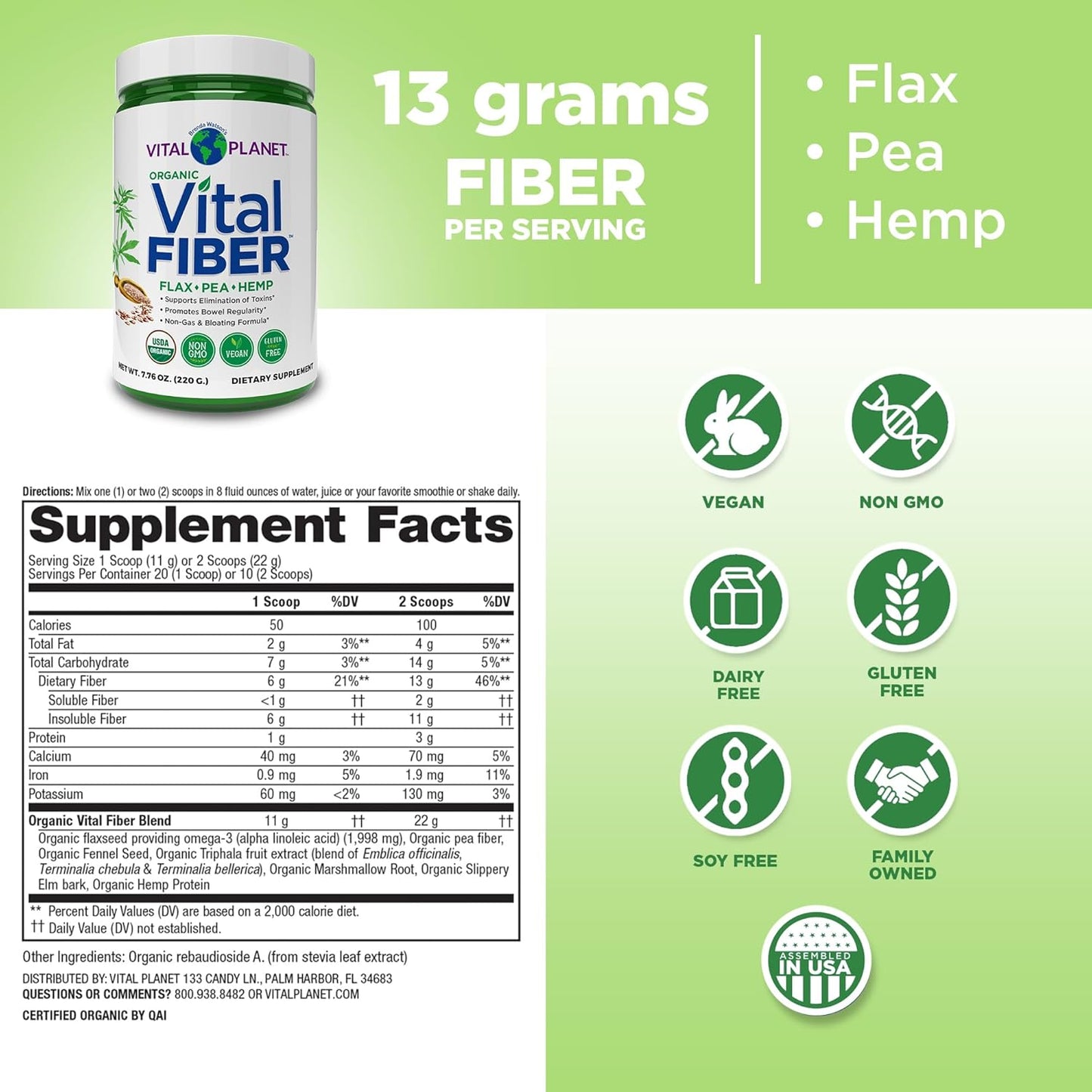 Vital Planet Internal Cleansing Kit: Vital Cleanse 14-Day Program with Fiber, Gut Renew, and Probiotics