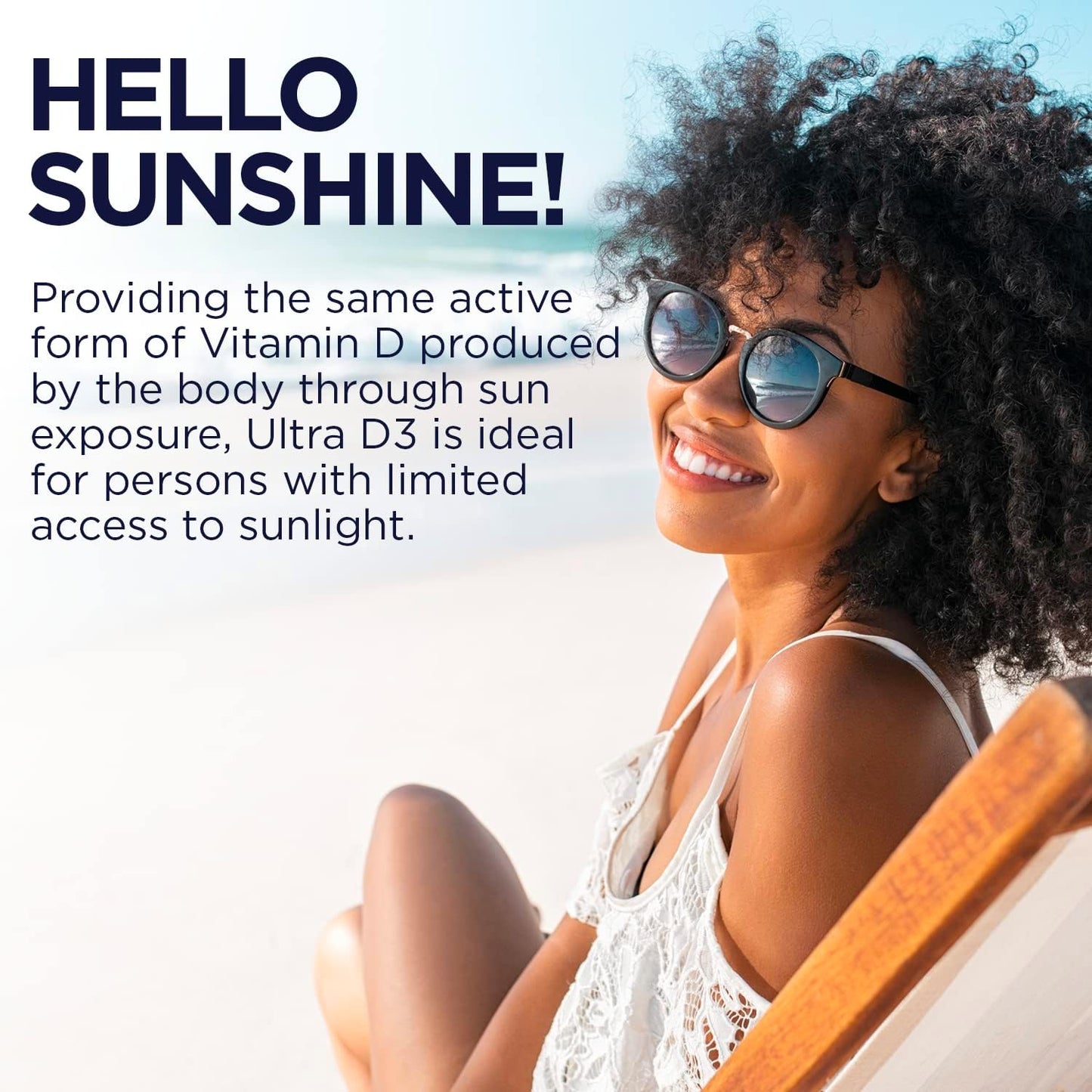 Vitamin D3 5000 IU Softgels - Active Form for Calcium Absorption, Bone Health, & Immune Support - 90 Servings, Soy-Free
