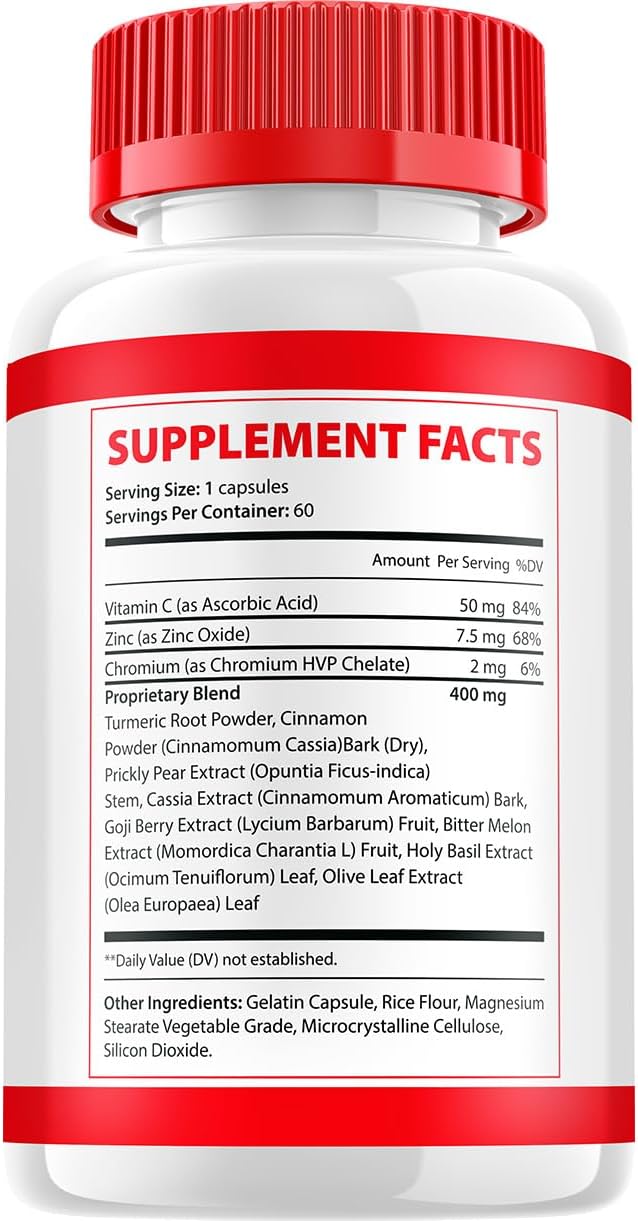 Vitamoon Sugar Sync Capsule Cleaner: Advanced Formula for Wellness - 60 Capsules