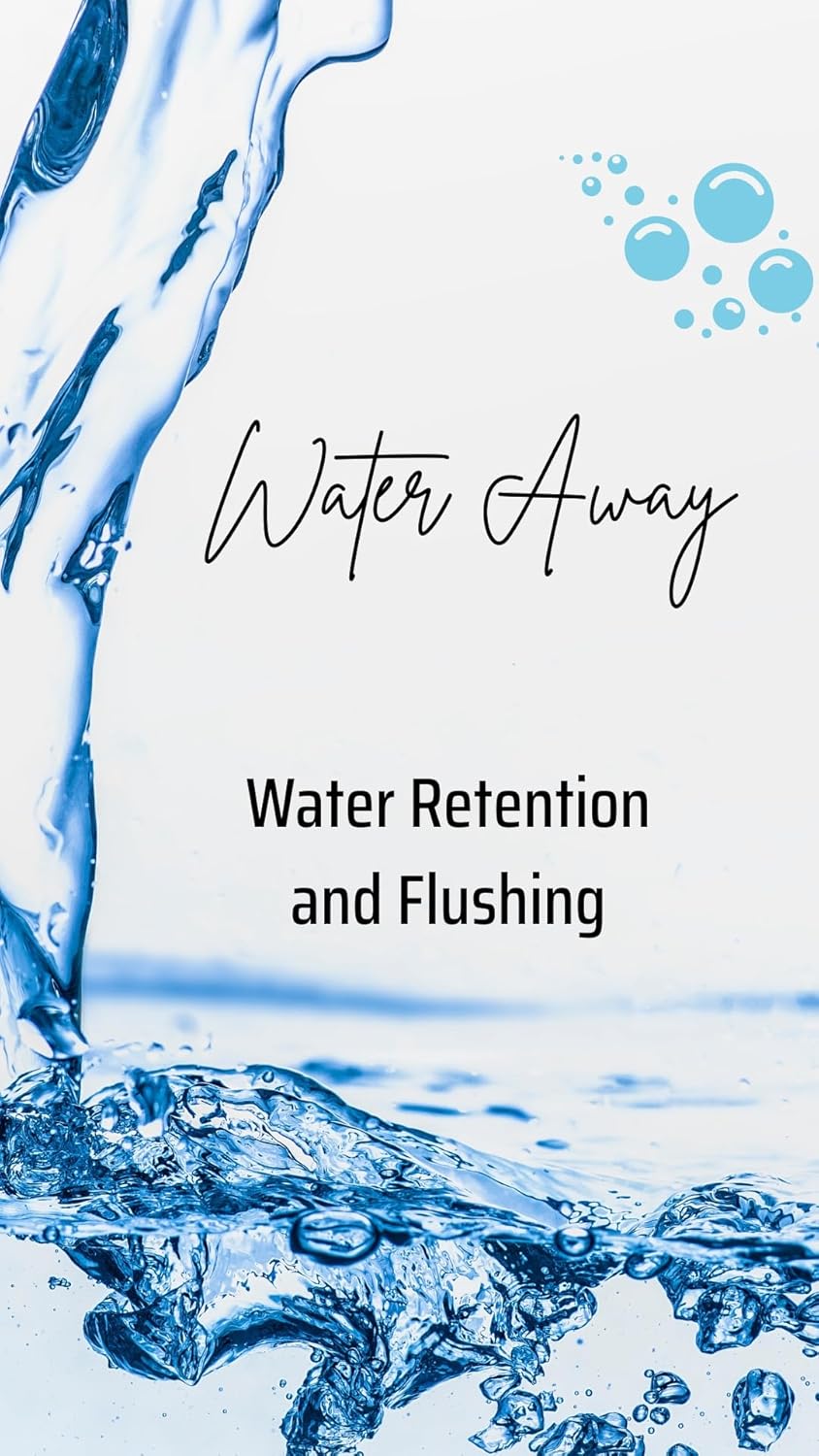 Water Away Supplement - Natural Diuretic Pills with Celery Seed, Tart Cherry, Green Coffee Beans, Milk Thistle - 1 Bottle