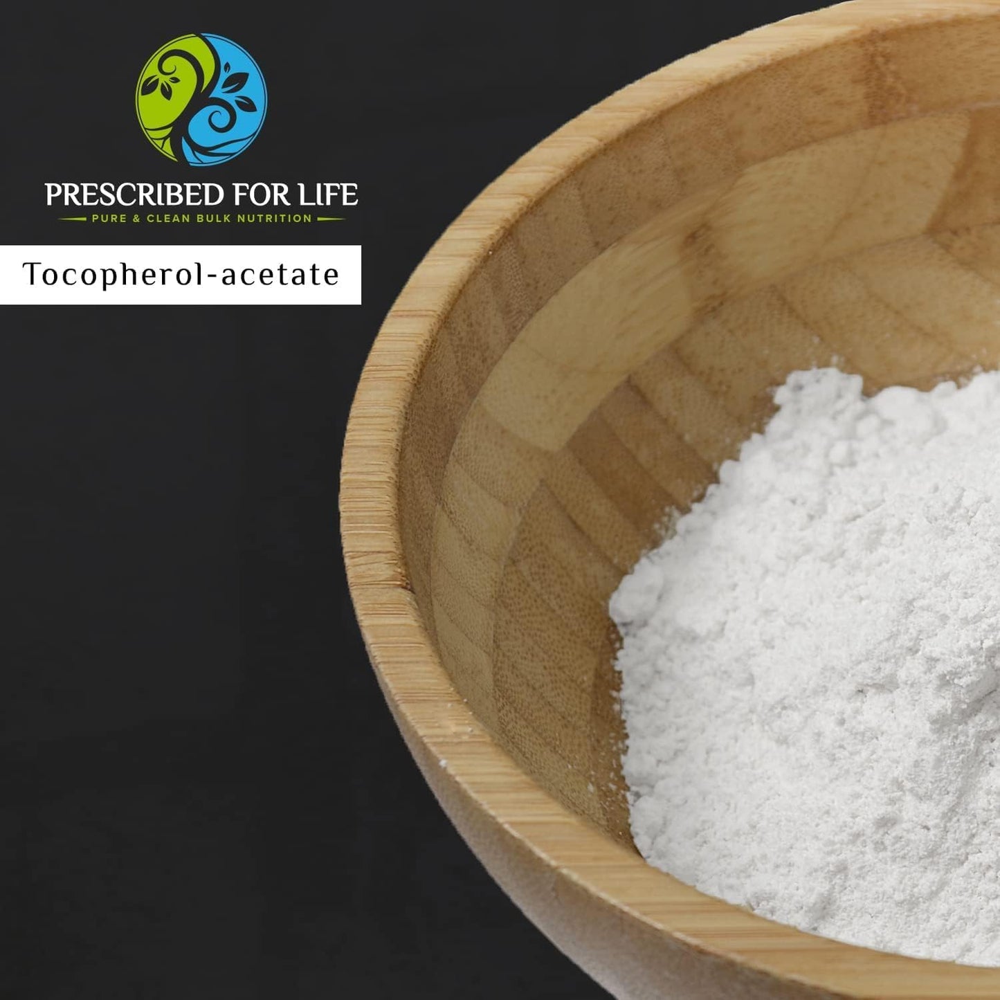 Water Soluble Alpha Tocopherol Acetate Powder - 700 IU/gm, Vegan & Gluten Free - 1kg/2.2lb - Non GMO