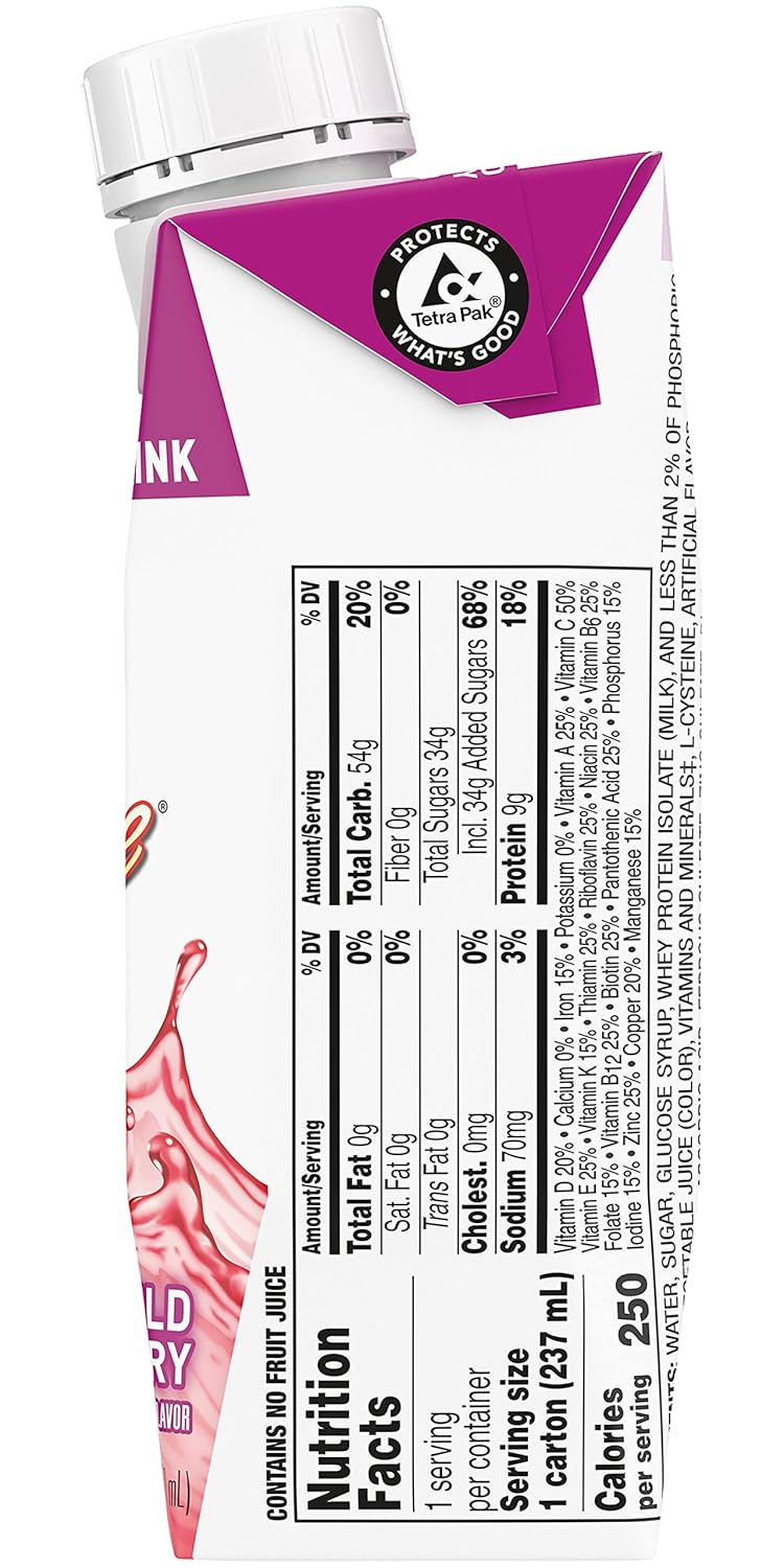 Wildberry Boost Breeze Nutritional Drink 8 Fl Oz - Pack of 3