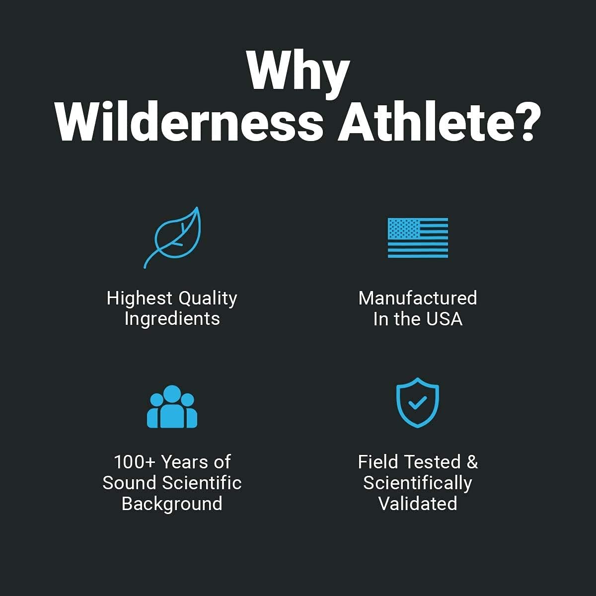 Wilderness Athlete Energy Drink Mix - Natural Caffeine Boost for Women & Men - Low-Carb, Zero Sugar Energy Powder - 30 Packets (Wild Berry)