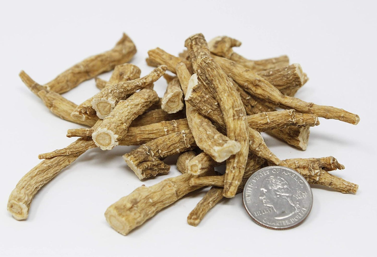 Wisconsin Ginseng Slices - American Ginseng Root for Tea - Large Branch, 4 oz Pack