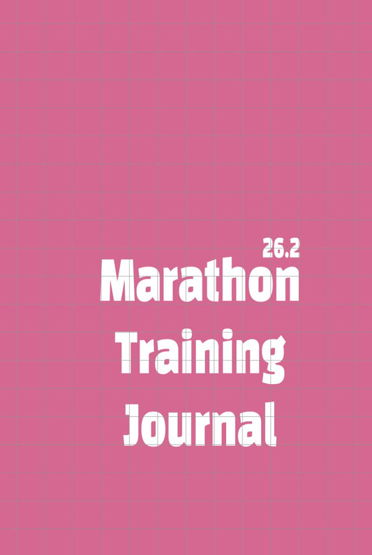 Women's 6-Month Marathon Training Journal with Daily Log Book and Monthly Planner for Running, Weights, Diet, Supplements, Mood Tracking