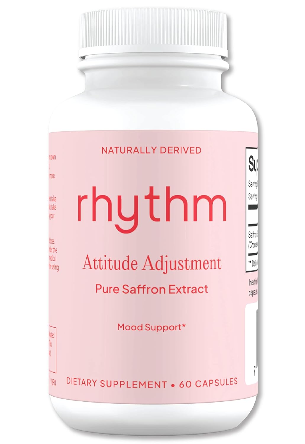 Women's Daily PMS Support Supplement with Pure Saffron Extract - 60 Capsules