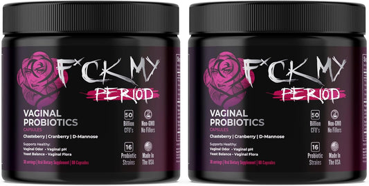 Women's Vaginal Probiotics for PH Balance & Health - 2 Pack for Gut, UTI, and Vaginal Health