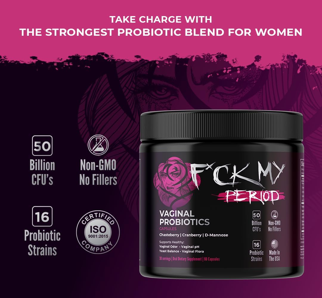 Women's Vaginal Probiotics for PH Balance & Health - 2 Pack for Gut, UTI, and Vaginal Health