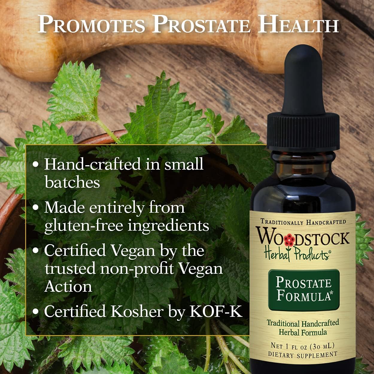 Woodstock Herbal Products Prostate Formula, 1 Fluid Ounce