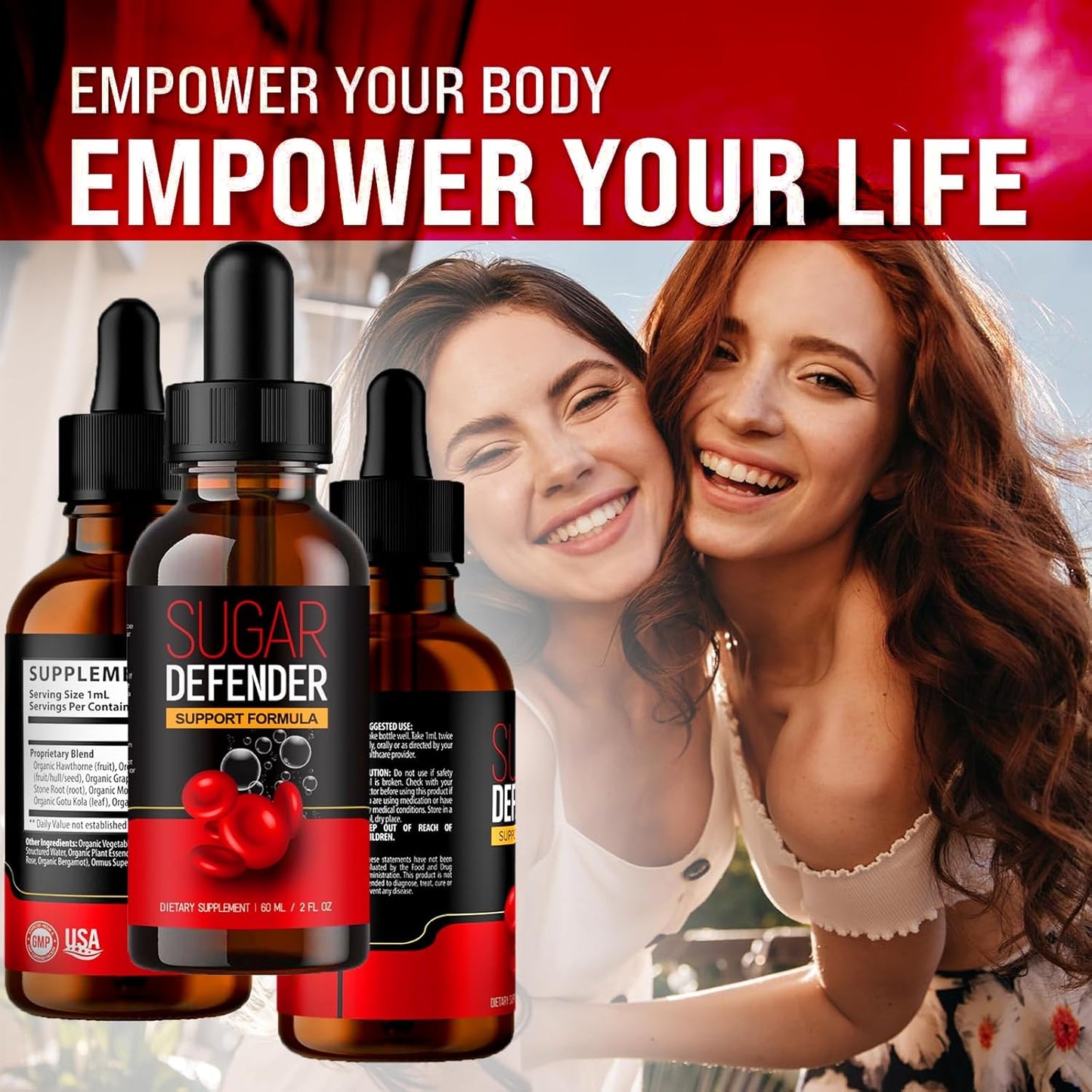 YEGE Sugar Defender Drops for Energy and Circulation Support - 1 Pack