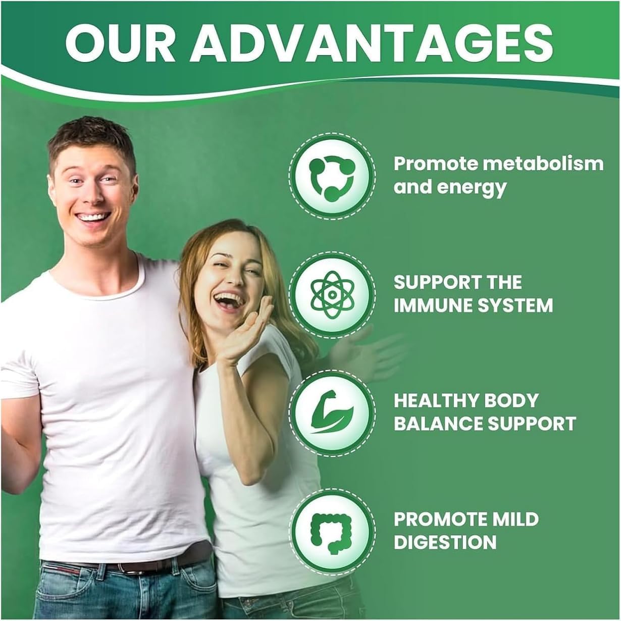 YIQIAOHUI Pure Moringa Powder Capsules - 800mg with Essential Vitamins & Amino Acids for Immune Support, Nutritional Supplement (2 Pack)