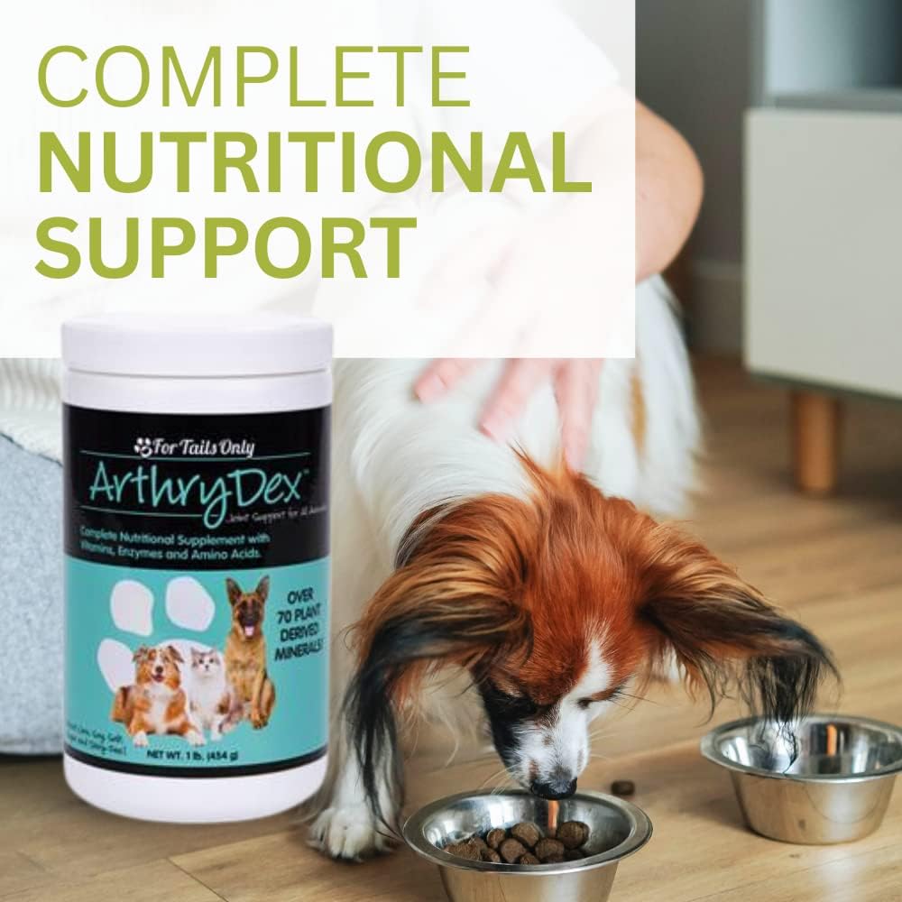 YOUNGEVITY Arthrydex Complete Nutritional Supplement for Pets - Vitamins, Probiotics, Enzymes for Healthy Bones & Joints - 2 lb Canister Pack