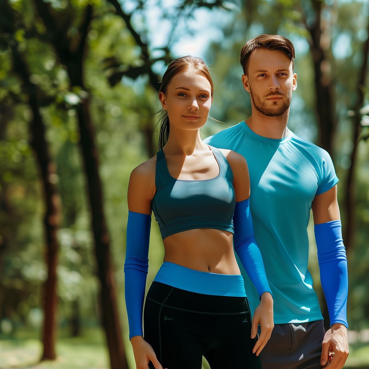 Youth & Adult Baseball Arm Sleeve for Football, Basketball, Cycling, Tennis - 1 Pair by Bucwild Sports