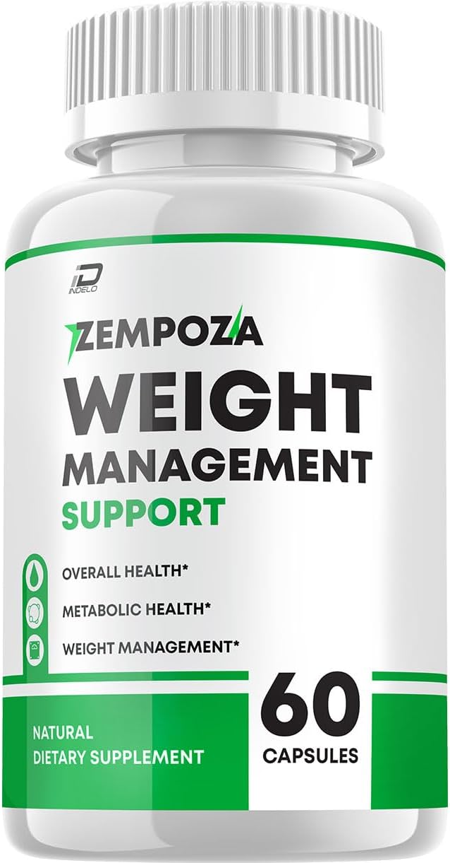 Zempoza Metabolism Boosting Capsules - Natural Dietary Supplement for Enhanced Metabolism and Energy (60 Capsules)
