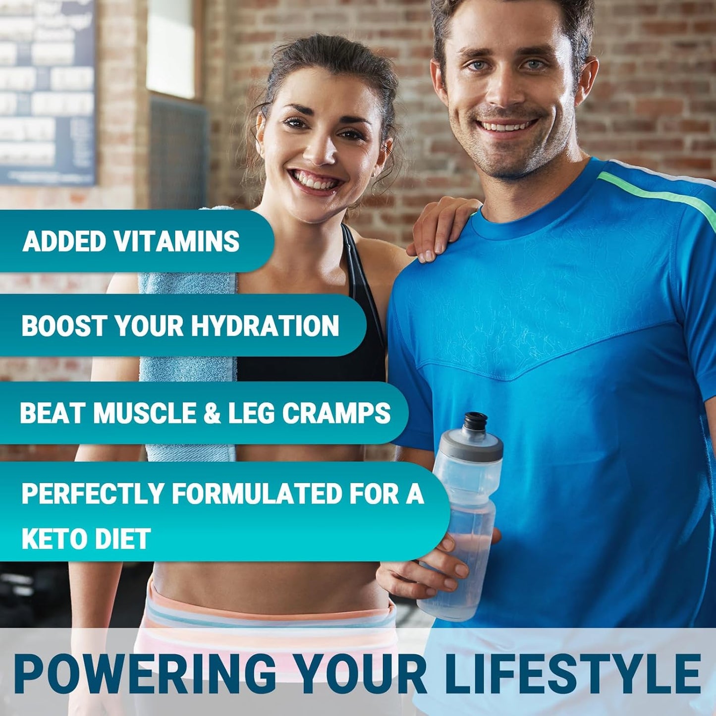 Zero Calorie Sugar Free Electrolyte Powder with High Potassium (1000mg) - Lemon Raspberry Flavor, Keto & Non-GMO - 32 Servings