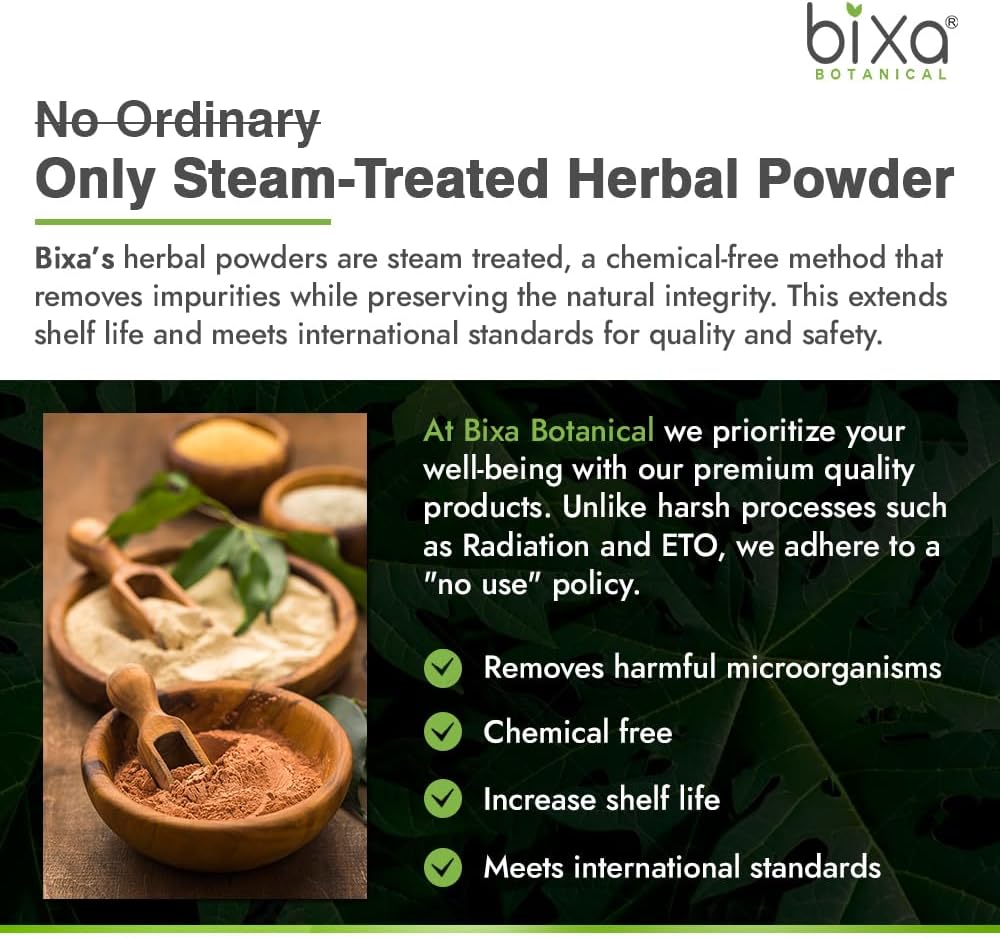1 lb Bixa Botanical Sarsaparilla Root Powder - Hemidesmus Indicus Anantmool - Ayurvedic Herbal Supplement - Gluten Free, Non-GMO, Vegan - 100% Pure