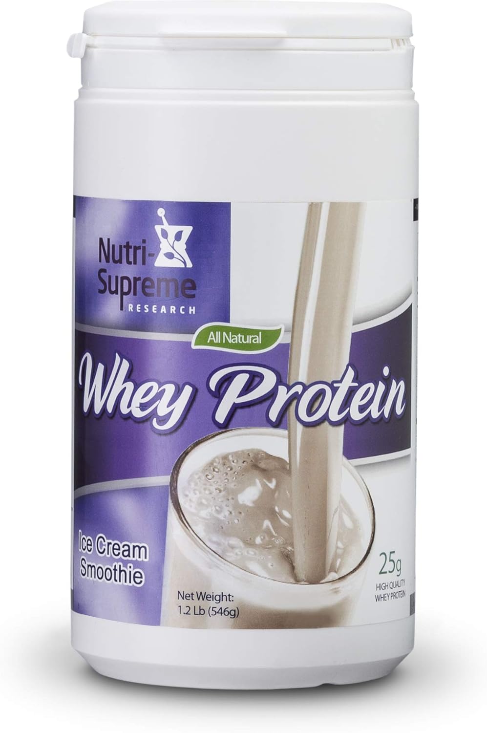 1 lb Cholov Yisroel Whey Protein Powder for Ice Cream Smoothies by Nutri-Supreme Research