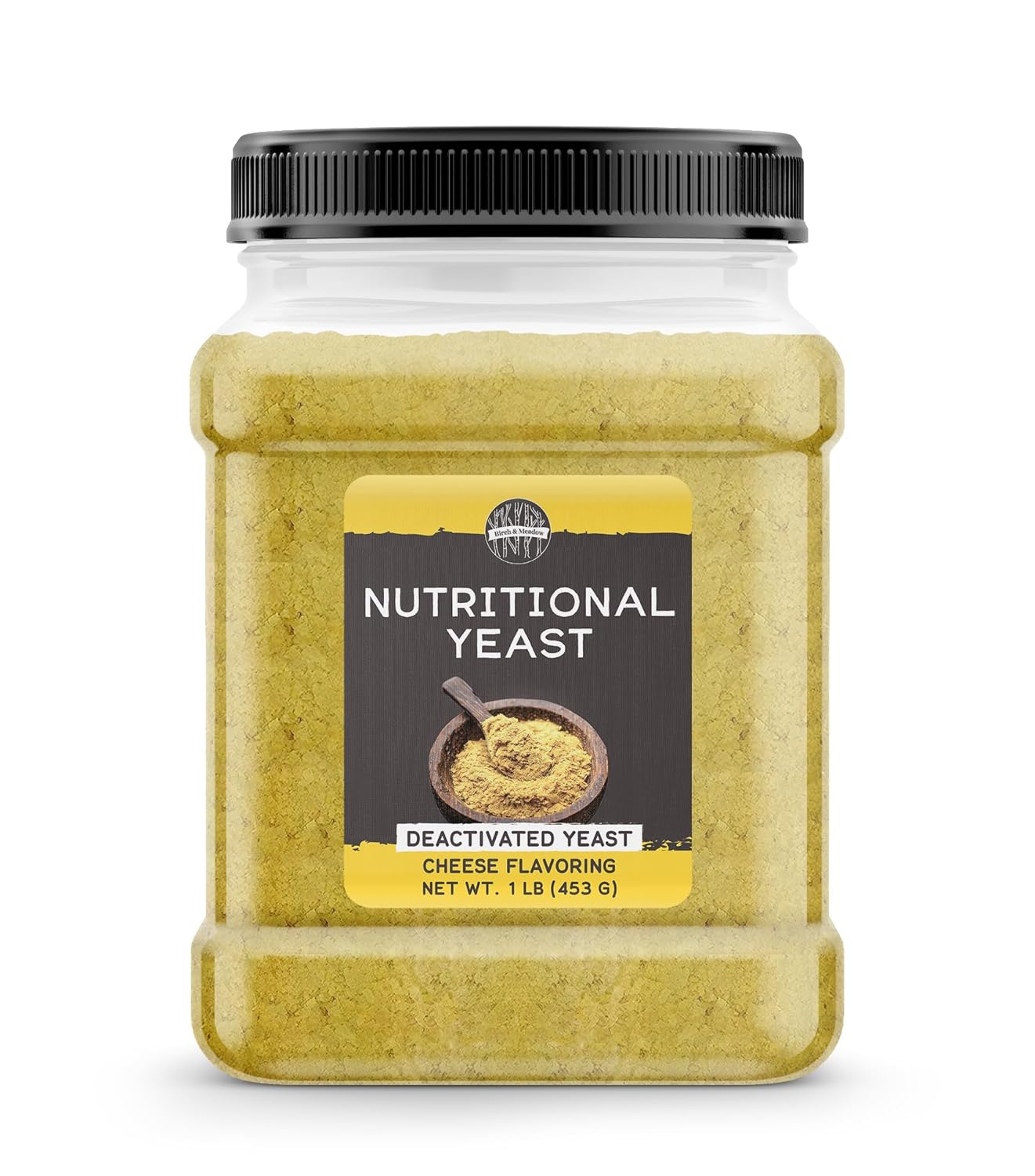 1 lb of Birch & Meadow Nutritional Yeast - Perfect for Popcorn and More