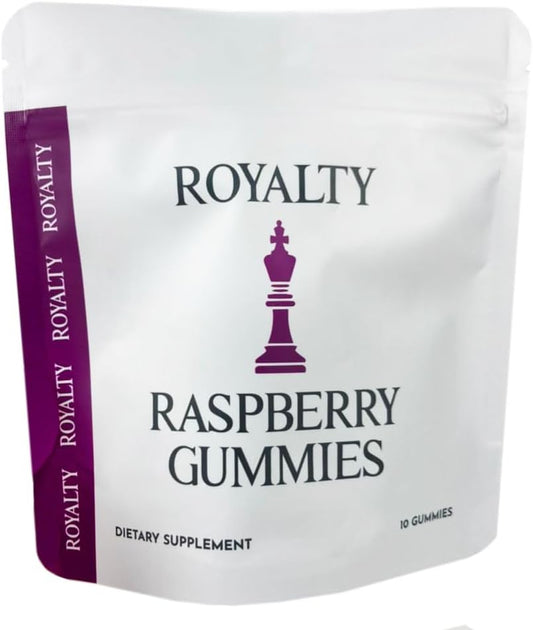 10 Count Generic RoyaltyG Multivitamin Gummies for Energy Support - Non-GMO, Gluten-Free, Vegetarian Formula