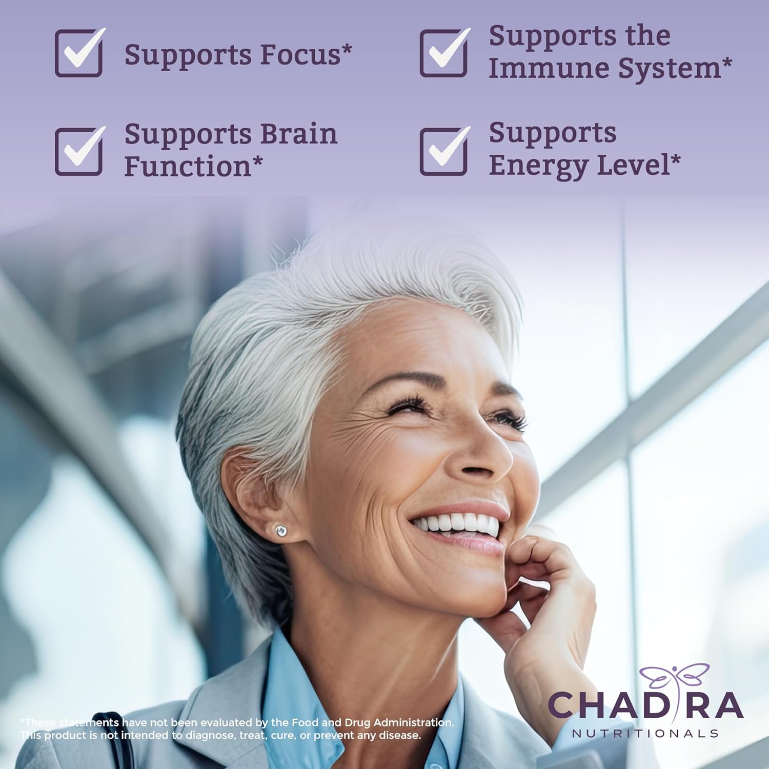 10-in-1 Mushroom Supplement for Immune Support, Energy & Brain - 60 Veggie Capsules by CHADTRA NUTRITIONALS