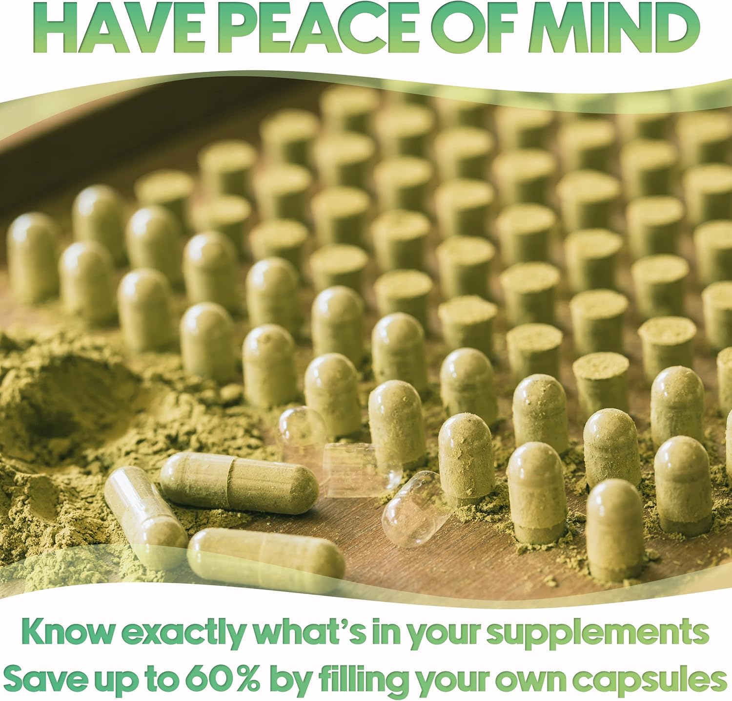100 Clear Vegan Capsules for Essential Oils - Empty Vegetable Capsules for DIY Oil Filling - Compatible with Most Oils