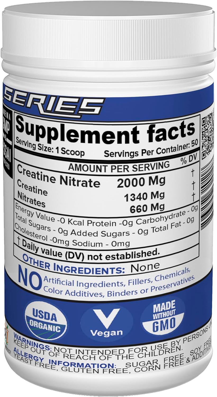 100 Grams of NutriJa Creatine Nitrate Supplement for Improved Workout Performance