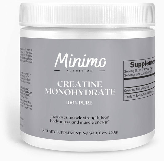 100% Pure Creatine Monohydrate Powder - 5000mg Per Serving - Supports Muscle Energy & Strength - 8.8 oz - 50 Servings