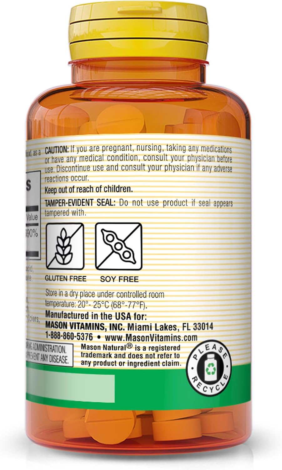 100 Tablets of Mason Natural Vitamin B-2 100mg for Energy Support