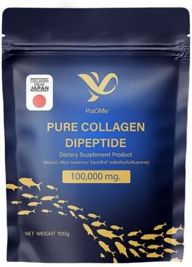 100g Nakarad PiaOMe' Pure Collagen Dipeptide for Skin and Joint Support