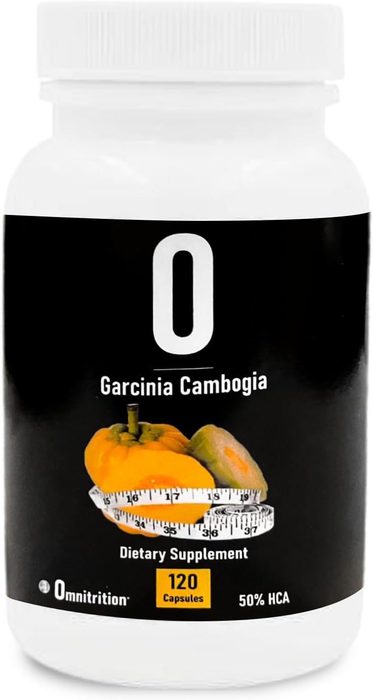 120 Capsules of Omnitrition Garcinia Cambogia for  Slimming Formula  Goals