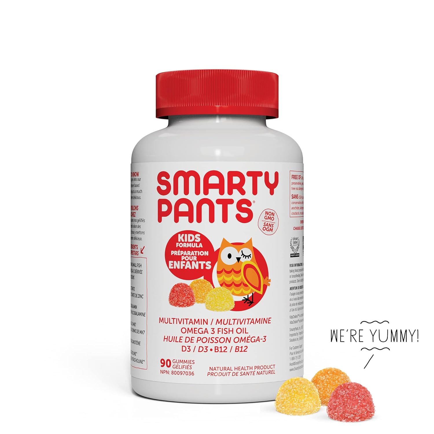 120 Count of SmartyPants Kids Complete Multivitamin Gummies - Delicious and Nutritious for Children