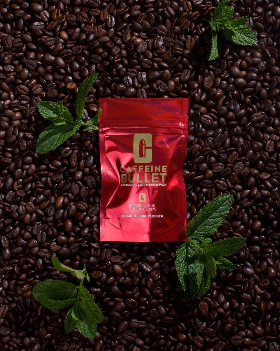 120 Mint Caffeine Gummies for Adults - 12000mg Caffeine Kick for Endurance Sports & Gaming Boost