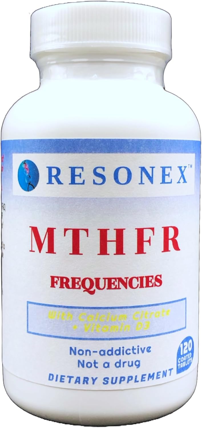 120 Tablet Resonex MTHFR Frequencies for Methylation Support and B12 Production
